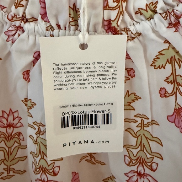 NWT Piyama Nicolette Lotus Nightgown - Picture 5 of 6